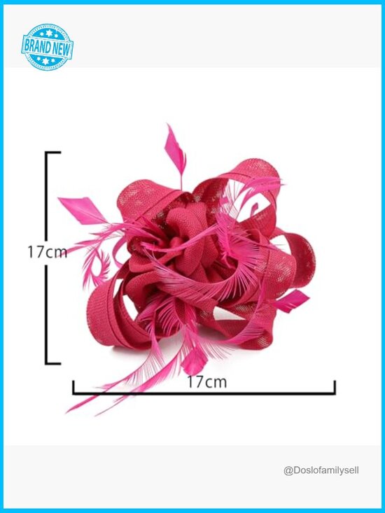 Vintage Fascinator Hat Headpiece Wedding Derby Cocktail Tea Party Hairband main image 6